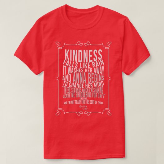 Anna begint kraaien te tellen t-shirt (Design voorkant)