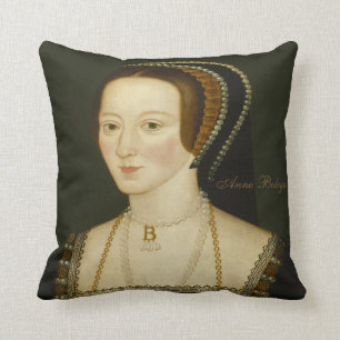 Anna Boleyn 2e vrouw van Hendrik VIII Kussen