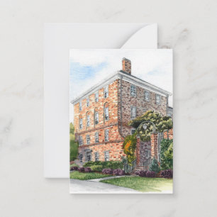 Anna Comstock Hall, Cornell University Flat Notitiekaartje
