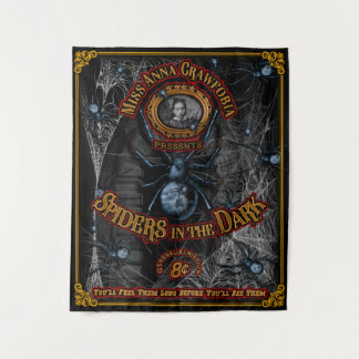 Anna Crawfobia's Spiders in de Donkere Sideshow Wandkleed