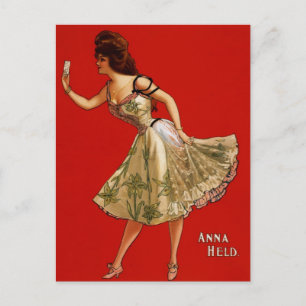 Anna Held Briefkaart