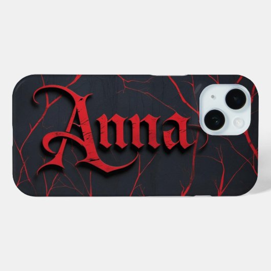 Anna In Gothic Case-Mate iPhone Case (Achterkant (horizontaal))