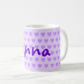 Anna in Paars Koffiemok (Voorkant rechts)