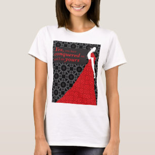Anna Karenina cadeau met citaat uit de roman T-shirt