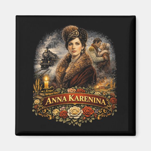 Anna Karenina Magneet (Voorkant)