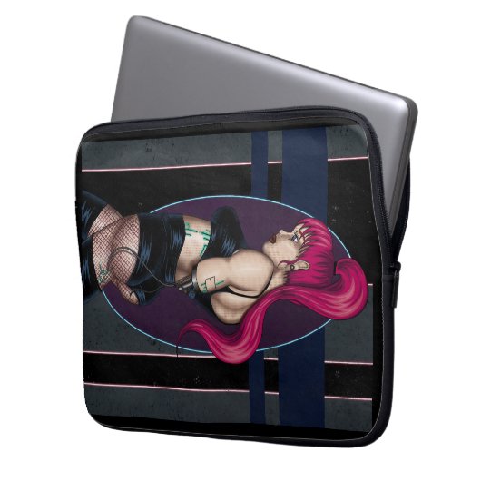 Anna Laptop Sleeve (Voorkant Links)