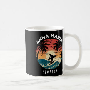 Anna Maria Beach Florida Surfplank Golven Strand  Koffiemok