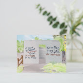 Anna Maria City Jail Briefkaart (Staand voorkant)