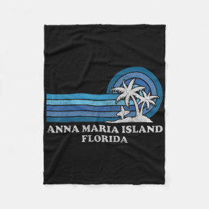 Anna Maria Island Florida familie Summer VA Fleece Deken