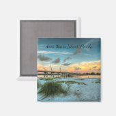 Anna Maria Island Florida Magnet Magneet (Voorkant / Achterkant)