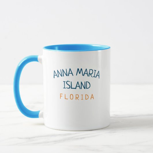 Anna Maria Island Floride Café Mug (Gauche)