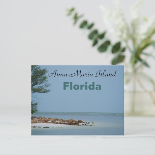 Anna Maria Island, Floride carte postale (Debout devant)
