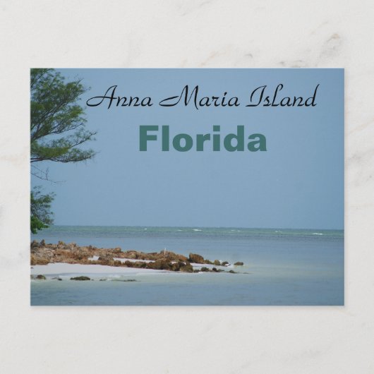 Anna Maria Island, Floride carte postale (Devant)