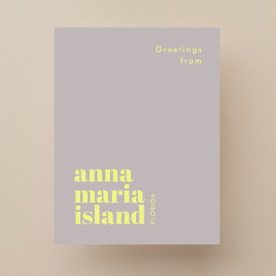 Anna Maria Island Floride Carte Postale Moderne