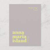 Anna Maria Island Floride Carte Postale Moderne (Devant)