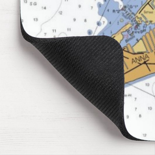 Anna Maria Island Nautical Chart Muismat (Hoek)