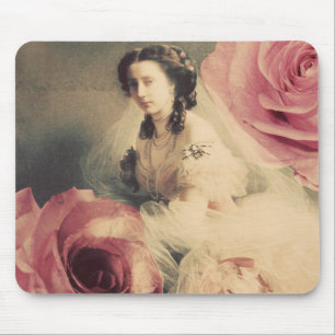 Anna Of Hesse -Winterhalter - Roos - Bekleding Muismat