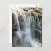 Anna Ruby Herfsten Helen Georgia waterval Briefkaart (Voorkant / Achterkant)
