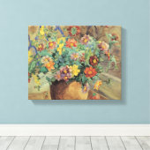 Anna Syberg  tak van de Apple Tree in Bloom Canvas Afdruk (Insitu (Houten vloer))