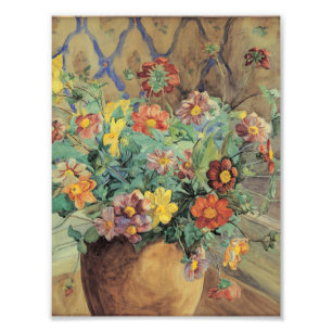 Anna Syberg  tak van de Apple Tree in Bloom Foto Afdruk