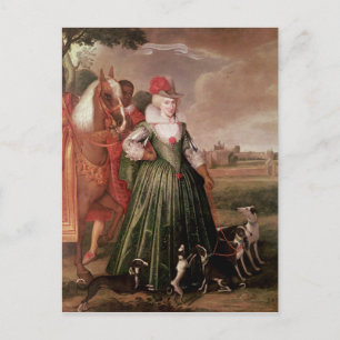 Anna van Denemarken, 1617 Briefkaart