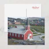 Annaasisutta Oqaluffia (de Kerk van Onze Briefkaart (Voorkant / Achterkant)