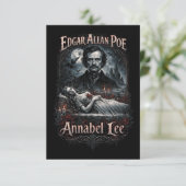 Annabel Lee Bedankkaart (Staand voorkant)