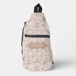 Annabella stoffig Roos Roze Sling Bag