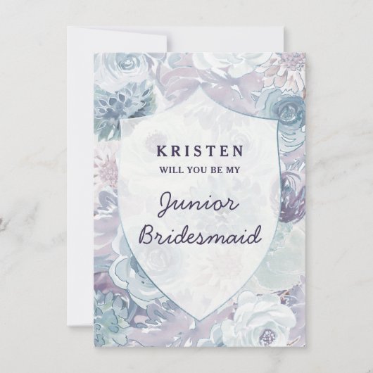 Annabelle  Crest Junior Bridesmaid Voorstel (Voorkant)