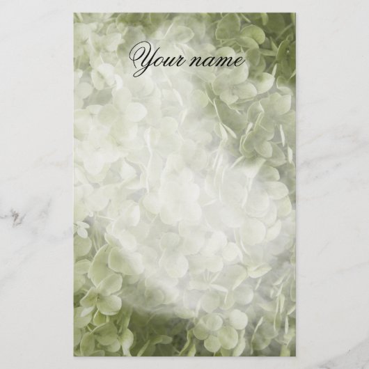 Annabelle Hydrangea Flower Briefpapier (Voorkant)