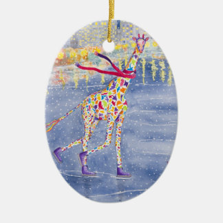 Annabelle on Ice 1 side Ornament