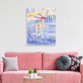 Annabelle op Ice Wrapped Canvas (Insitu (Woonkamer))