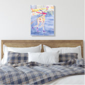 Annabelle op Ice Wrapped Canvas (Insitu (Slaapkamer))