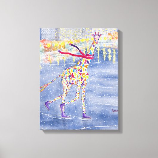 Annabelle op Ice Wrapped Canvas (Voorkant)