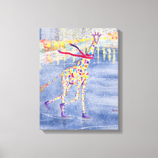 Annabelle op Ice Wrapped Canvas Afdruk