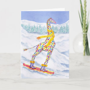 Annabelle op pow Card Feestdagen Kaart