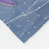 Annabelle over Ice Fleece Blanket Deken (Hoek)