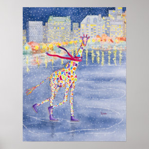 Annabelle over Ice-Poster Poster