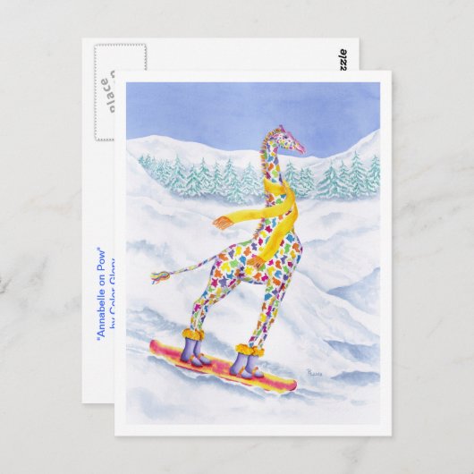 Annabelle over Pow-Briefkaart Briefkaart (Voorkant / Achterkant)