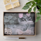 Annabelle Roze Jurk Decoupage Tissue Paper Tissuepapier (Geschenk)