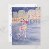 Annabelle sur carte postale glace (Devant / Derrière)