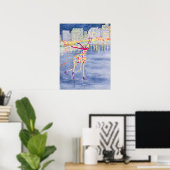 Annabelle sur Ice Poster (Bureau à domicile)