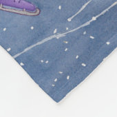 Annabelle sur la couverture d'ouatine de glace (Coin)