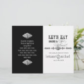 AnnaLiese Damask - Programme de mariage formel (Debout devant)