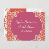 AnnaLiese Damask - Tangerine n Invitation Watermel (Devant / Derrière)