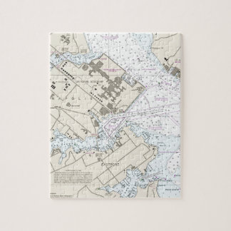 Annapolis Harbor Chart Legpuzzel