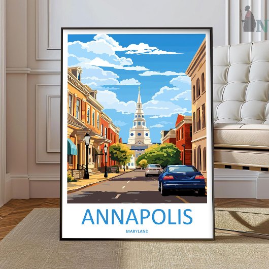 Annapolis Impression Voyage Art Mural Annapolis Mu