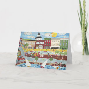 Annapolis in de Zomer (wenskaart) Kaart