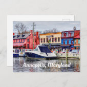 Annapolis Maryland Briefkaart (Voorkant / Achterkant)