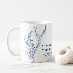 Annapolis Maryland Gift Koffiemok